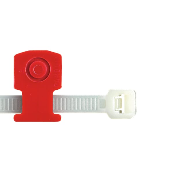 Cable Tie Mount, Knock-In Low Prof, Yell
